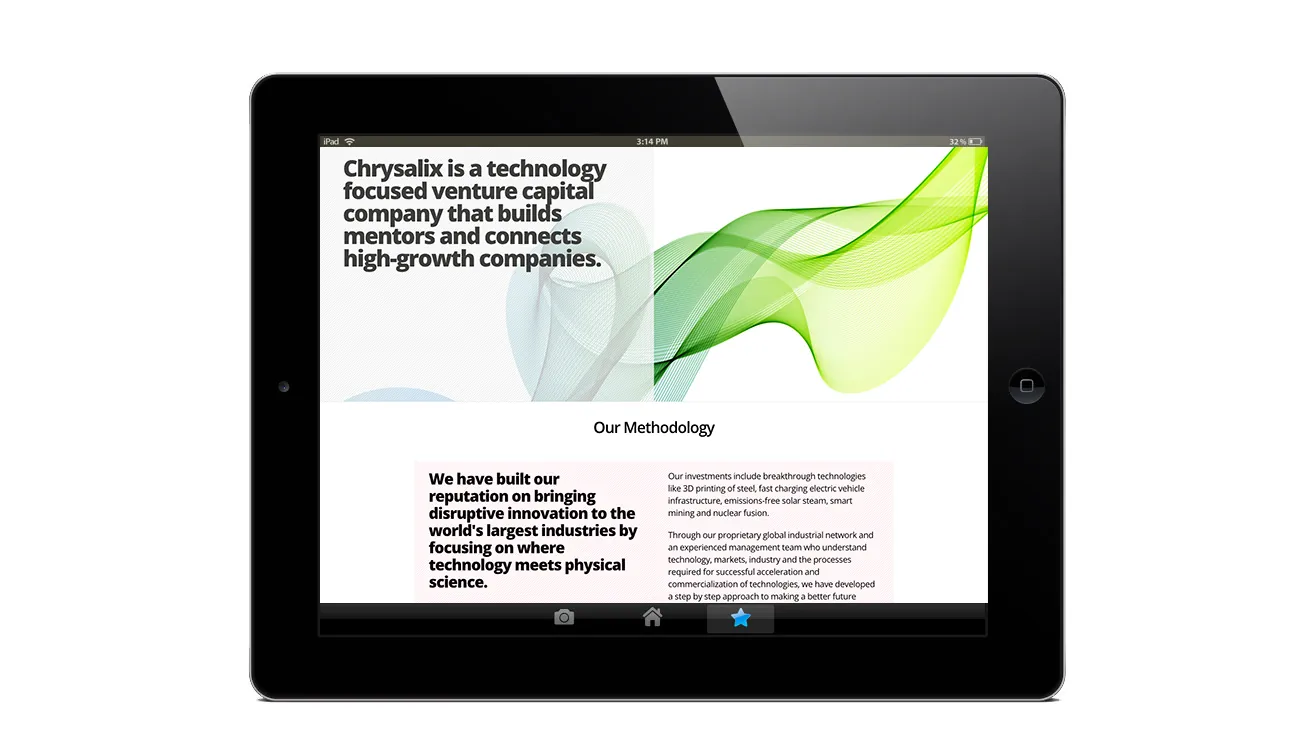 Chrysalix Venture Capital project visual