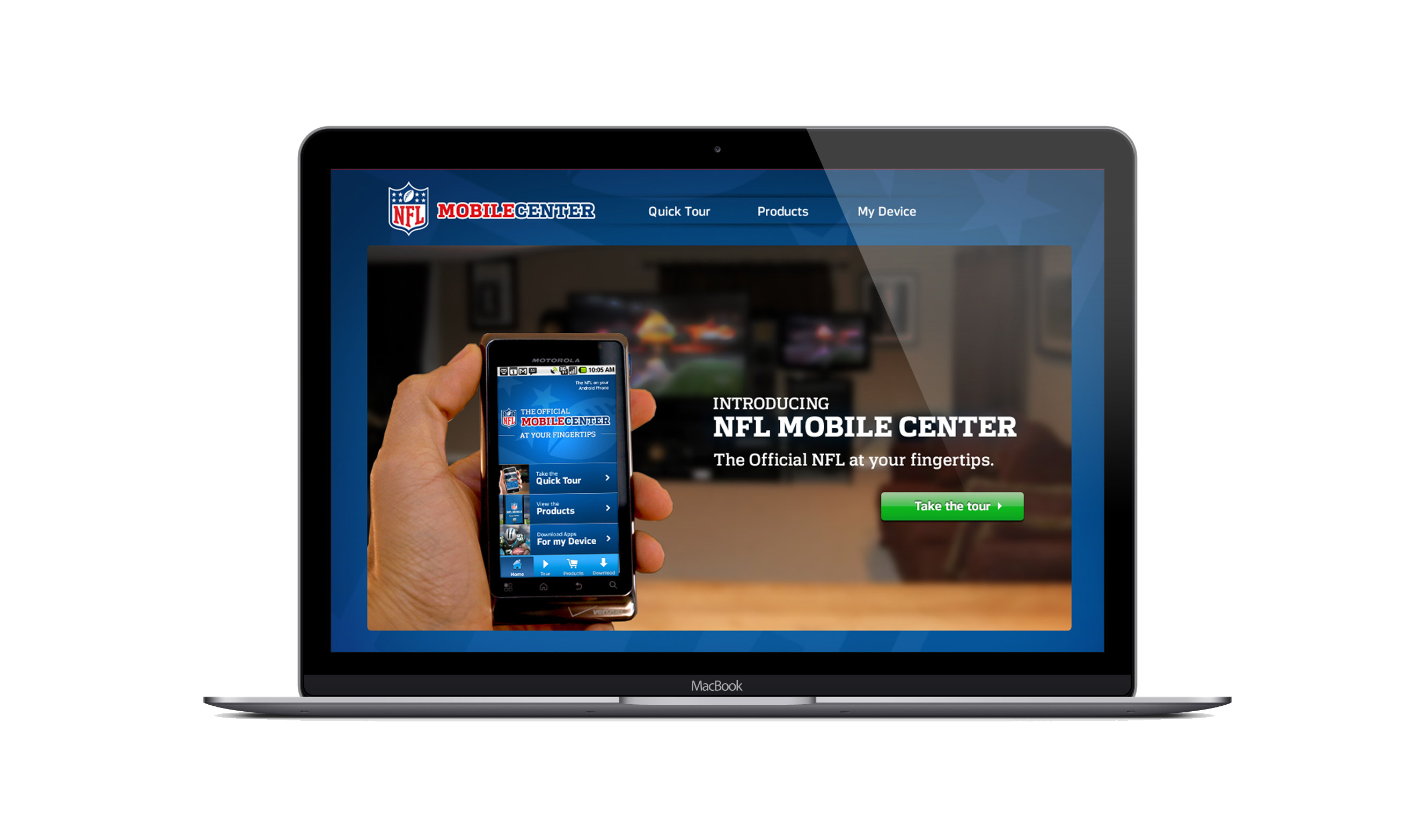 National Football League project visual